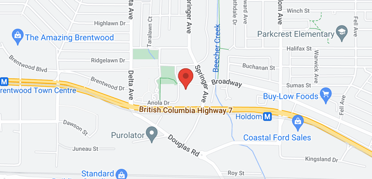map of 901 2020 BELLWOOD AVENUE